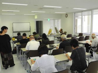 洋画講座の様子